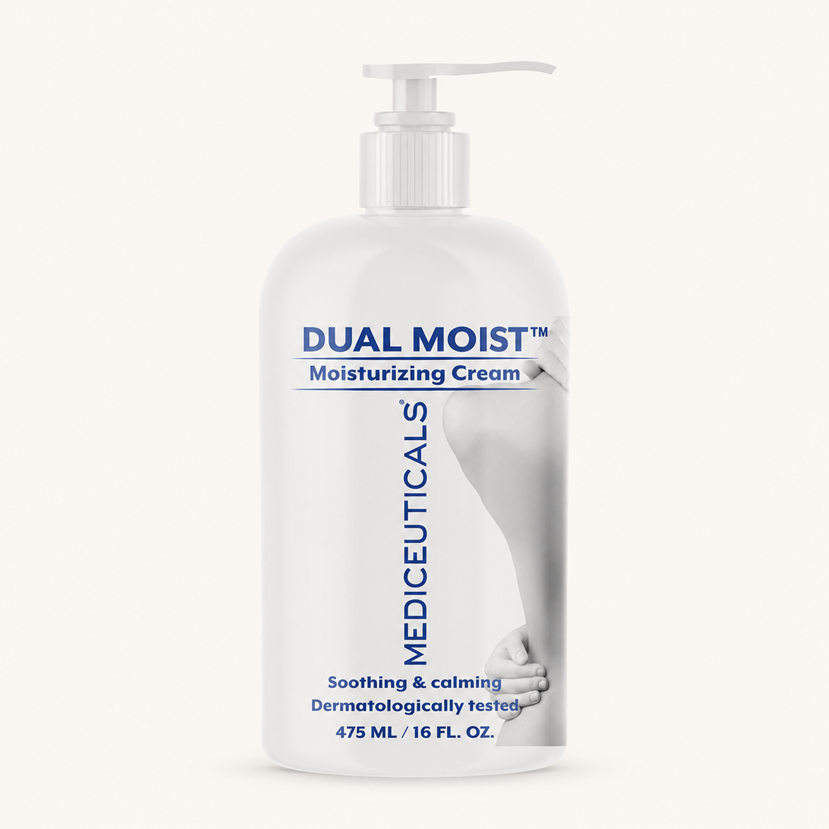 Mediceuticals Dual Moist Hand & Body Cream 475ml | Dry & Sensitive Skin