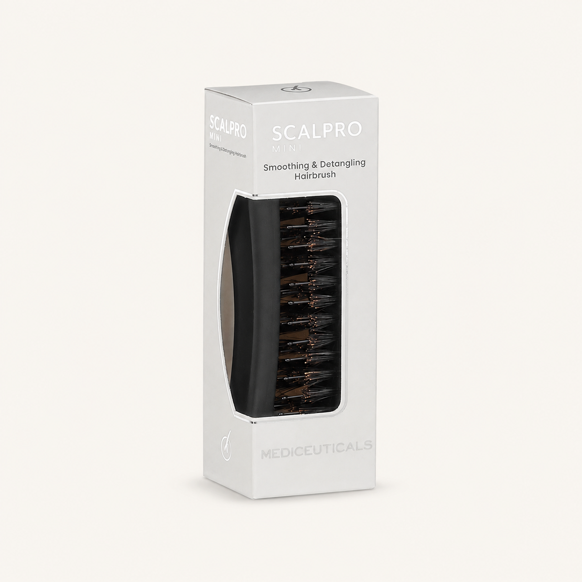 Mediceuticals Scalpro MINI Hairbrush | Foldable Travel Brush
