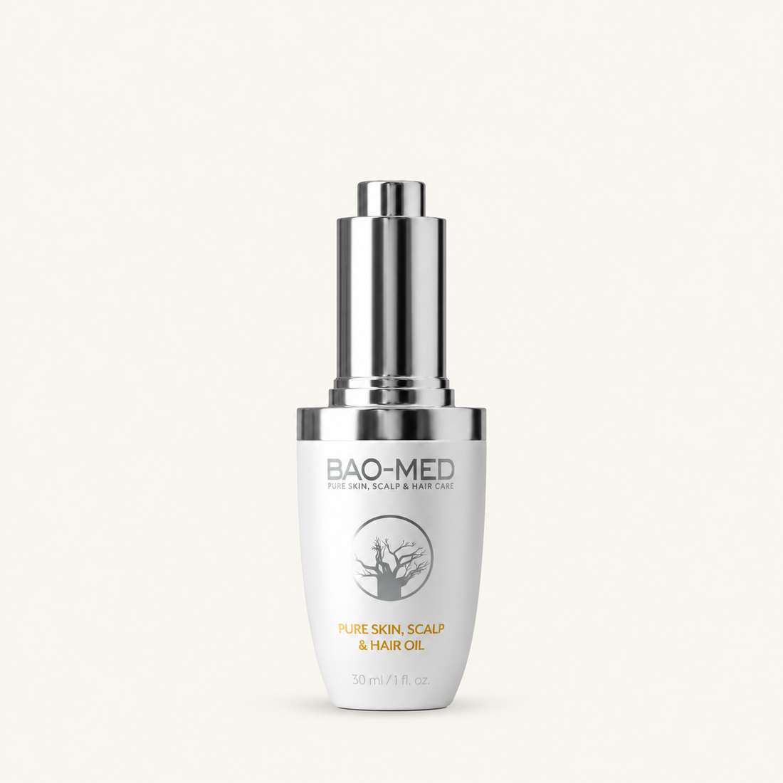 Bao-Med Pure Skin, Scalp & Hair Oil 30ml | Organic Baobab Oil