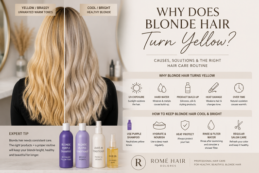 Why Does Blonde Hair Turn Yellow? | Blonde Hair Care Guide