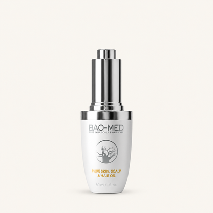 Bao-Med Pure Skin, Scalp & Hair Oil 30ml | Organic Baobab Oil