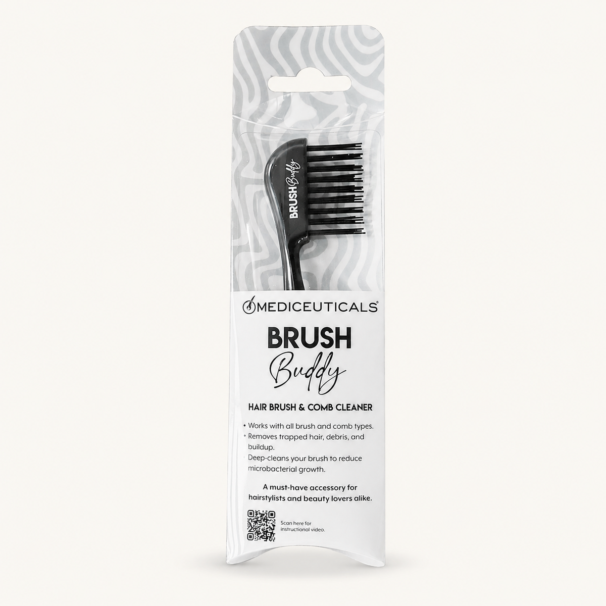 Mediceuticals Brush Buddy | Hairbrush & Comb Cleaner