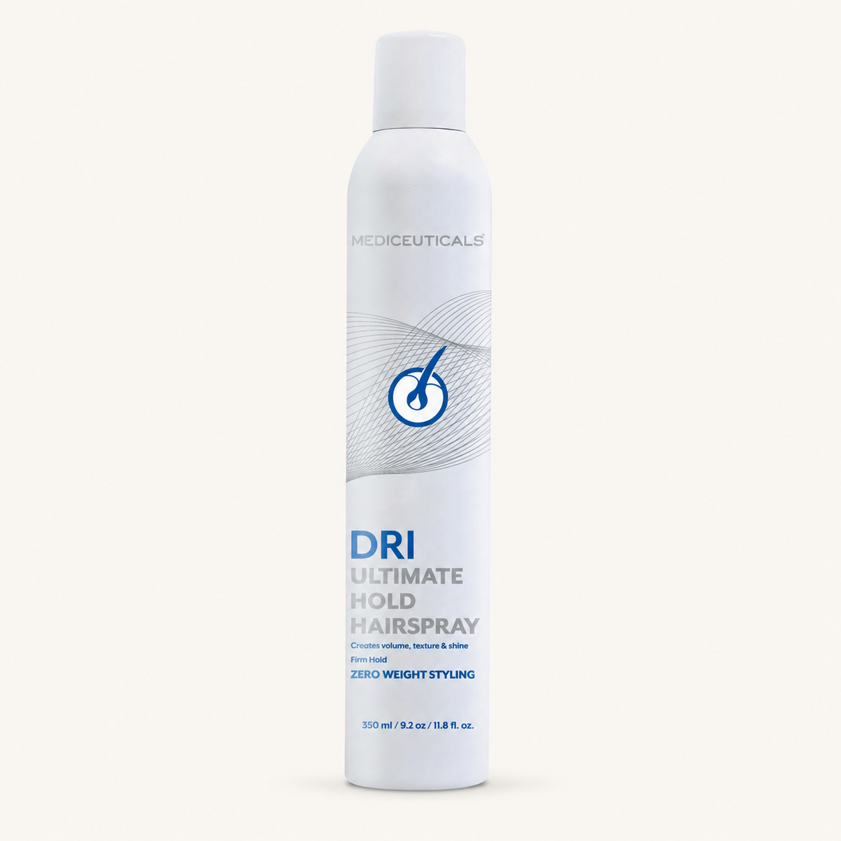 Mediceuticals DRI Ultimate Hold Hairspray 350ml | Firm Hold & Volume