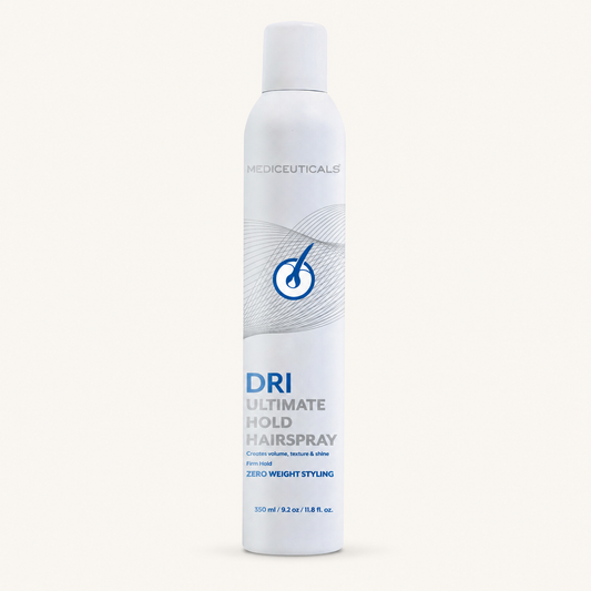 Mediceuticals DRI Ultimate Hold Hairspray 350ml | Firm Hold & Volume