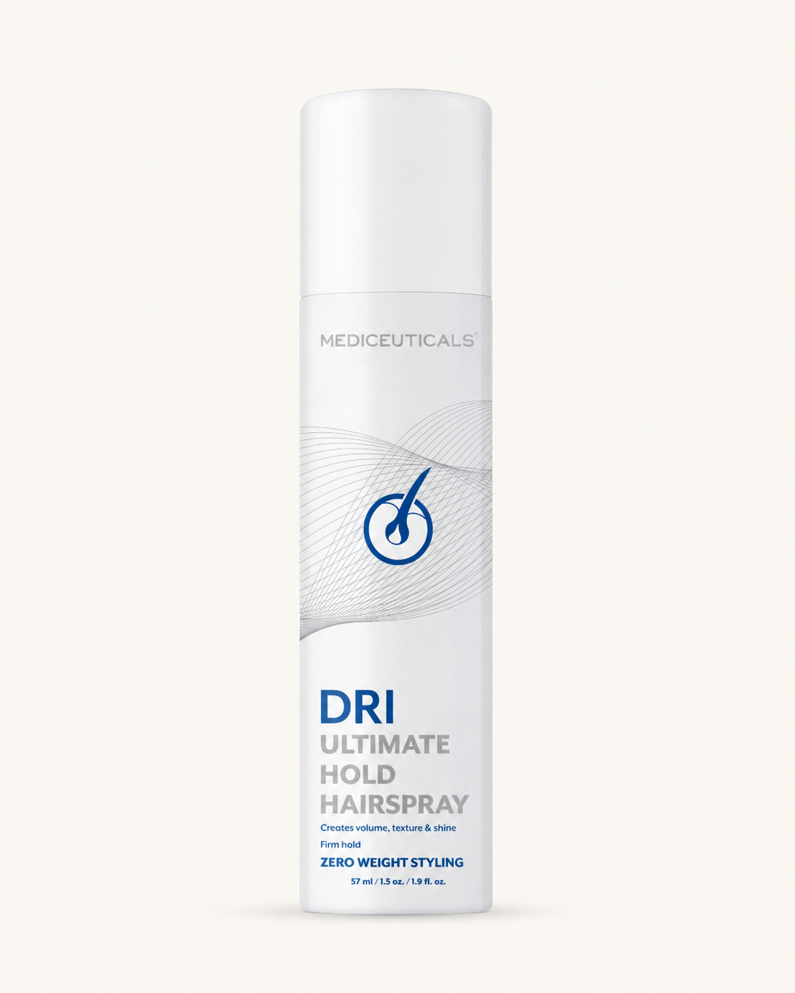 Mediceuticals DRI Ultimate Hold Haarspray 57ml | Stevige Fixatie & Volume