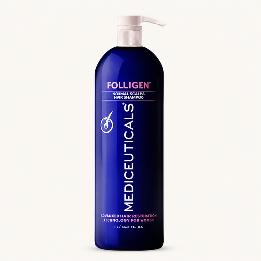 Mediceuticals Folligen Shampoo 1 liter | Women’s Thinning Hair