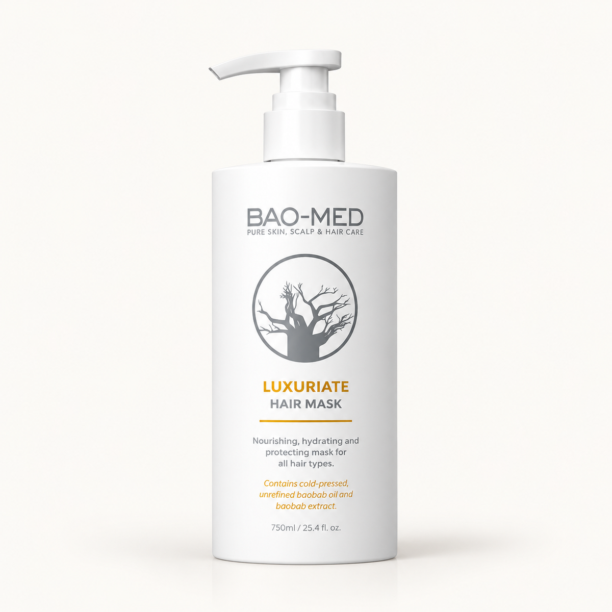 Bao-Med Luxuriate Haarmasker 200ml | Intensief Herstel & Hydratatie