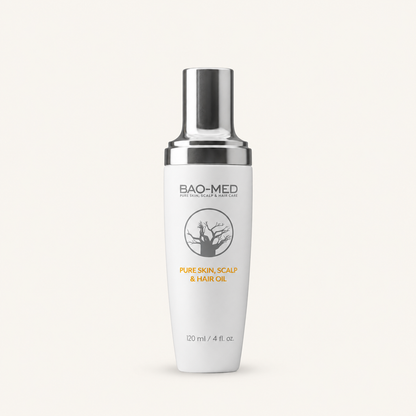 Bao-Med Pure Skin, Scalp & Hair Oil 120ml | Aceite de Baobab Orgánico