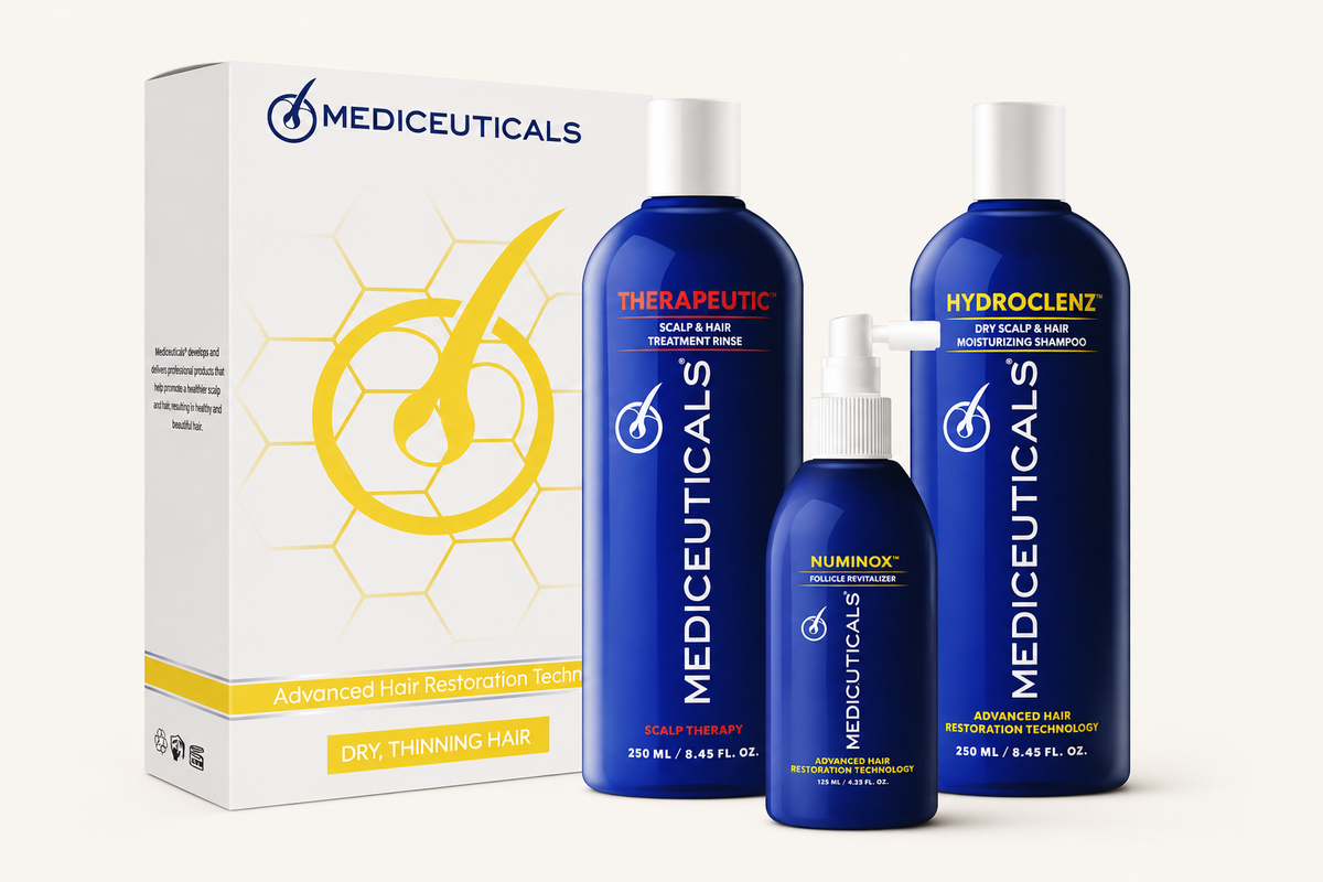 Mediceuticals Hair Restoration Kit | Dry & Thinning Hair
